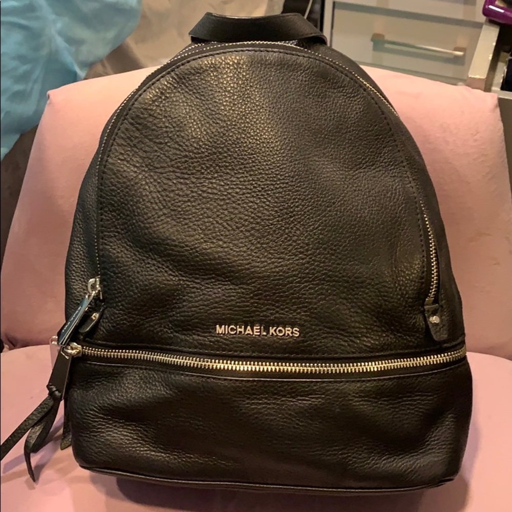 Micheal Kors Mini Leather Backpack